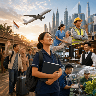 Tips Wajib Pekerja Migran Indonesia Bertahan, Berkembang, Pulang Kaya